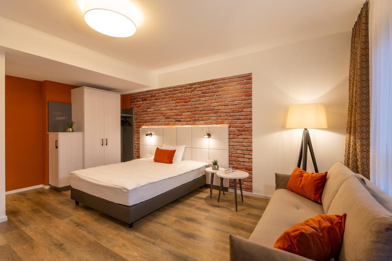 Boardinghouse Hirsch - Apartments In Kork 凯尔 外观 照片